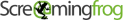 Logo: screaming frog